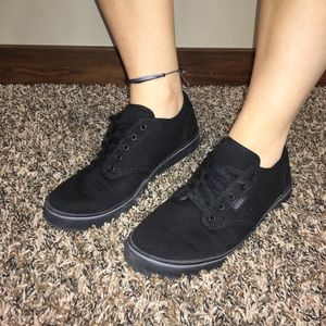 Black Atwood Lo Vans